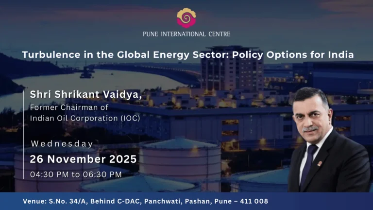 Turbulence in Global Energy Sector Policy Options for India